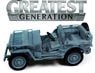 1941 Jeep Willys - Navy Blue Gray (Diecast Car)