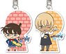 Detective Conan Trading Acrylic Key Ring [Cute Style] (Set of 8) (Anime Toy)