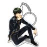 Gin Tama Toshiro Hijikata Acrylic Key Ring Hijikata to Ippai Ver. (Anime Toy)