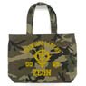 Mobile Suit Gundam Zeon Army Camouflage Heavy Canvas Tote Bag Camouflage (Anime Toy)