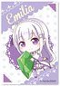 Gyugyutto Big Square Can Badge Part2 Re: Life in a Different World from Zero/Emilia (Anime Toy)