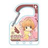 Gyugyutto Clear Carabiner Key Ring Cardcaptor Sakura: Clear Card/Sakura Kinomoto Battle Costume (1) (Anime Toy)