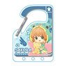 Gyugyutto Clear Carabiner Key Ring Cardcaptor Sakura: Clear Card/Sakura Kinomoto Battle Costume (2) (Anime Toy)