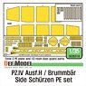 German Pz.IV Ausf.H /Brummbar Side Schurzen PE Set (for Academy, General) (Plastic model)