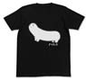 Girls` Last Tour Nuko T-shirt Black M (Anime Toy)