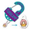 [Yurucamp] Acrylic Carabiner w/Minimal Icon Charm Nadeshiko Kagamihara (Anime Toy)