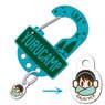 [Yurucamp] Acrylic Carabiner w/Minimal Icon Charm Ena Saitou (Anime Toy)