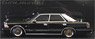 Nissan Gloria (Y30) 4Door Hardtop Brougham VIP Black BB-Wheel (Diecast Car)