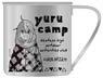 Yurucamp Nadeshiko Kagamihara Stainless Mug Cup (Anime Toy)