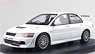 Mitsubishi LANCER EVO VII White (ミニカー)