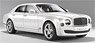 Bentley Mulsanne Speed 2014 (Ghost White) (Diecast Car)