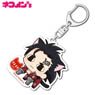 [The Seven Deadly Sins: Revival of the Commandments] Nekomens Acrylic Key Ring Zeldris (Anime Toy)