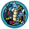 Pokemon Kirie Series Japanese Paper Style Can Badge Gyarados A (Anime Toy)