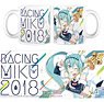 Hatsune Miku Racing Ver. 2018 Mug Cup (2) (Anime Toy)