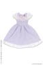 Sweet Gingham One-piece Dress (Lavender Checks) (Fashion Doll)