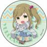 Yurucamp Can Badge Aoi Inuyama Deformed ver. (Anime Toy)
