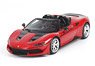 Ferrari J50 Gloss Red Interior Color Black (Carpet, Part of the Dashboard is Red) (Diecast Car)