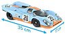 ポルシェ 917 1970年ル・マン24時間 Siffert/Redman (ミニカー)