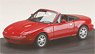 Eunos Roadster (NA6C) 1989 Classic Red (Diecast Car)