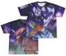 Mobile Suit Gundam: Twilight Axis Both sides Full Graphic T-shirt XL (Anime Toy)