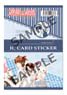 Sekai-ichi Hatsukoi IC Card Sticker Set 02 Shouta Kisa & Kou Yukina (Anime Toy)
