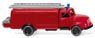 (HO) Magirus S 3500 Firefighting Vehicle (Model Train)