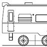 1/80(HO) Jozankei Type KIHA7500 Diesel Car Kit (Unassembled Kit) (Model Train)
