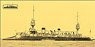 仏装甲巡洋艦デュピュイ・ド・ローム・1895 フルハル (プラモデル)