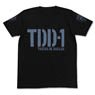 フルメタル・パニック！ Invisible Victory TDD-1ミリタリー Tシャツ BLACK S (キャラクターグッズ)