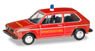 (TT) VW Golf 1 `Fire Department` (Model Train)