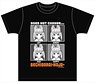 Kemomimi Oukoku Kokuei Hoso Sechigarai Face Nanoja T-Shirts L (Anime Toy)