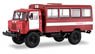 GAZ-66 消防署トラックバス (ミニカー)