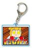Square Clear Key Ring Part8 Pop Team Epic/20 (Anime Toy)