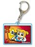 Square Clear Key Ring Part8 Pop Team Epic/23 (Anime Toy)