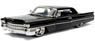 Bigtime Kustoms 1963 Cadilllac Black (Diecast Car)