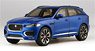 Jaguar F-Pace Caesium Blue (Diecast Car)