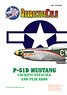 P-51Dマスタング コクピット用 ステンシル & プラカード デカール (1キット分入り) (デカール)