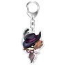 Chara-Forme Persona 5 Acrylic Key Ring Collection 17. Noir (Anime Toy)