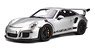 Porsche 911 GT3 RS (Silver) (Diecast Car)