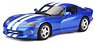 ダッジ バイパー GTS (ブルー/ホワイトライン) (ミニカー)