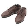 Lace-up Shoes (Dark Brown) (Fashion Doll)