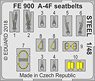 A-4F Seatbelts Steel (for Hobby Boss) (Plastic model)