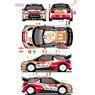 シトロエン DS3 WRC 2013 モンテカルロ ラリー カーNo.1/2/10 (デカール)
