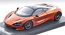McLaren 720S Azores Orange Geneva Motorshow 2017 (Diecast Car)