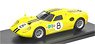 Prince R380 (1966 Japan GP) Yellow #8 (Diecast Car)