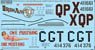 WW.II USAAF P-51D Mustang 44-11661 QP-X `Iron Ass` &44-14376 CG-T `One Mustang/One Musthang` (Decal)
