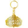 Monster Hunter: World Quest Cleared Stained Key Ring Gold (Anime Toy)