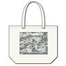 [Dragon Pilot: Hisone and Masotan] Minimal Icon Camouflage Tote Bag White (Anime Toy)