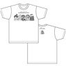 [Yurucamp] Scene Picture Deformed T-Shirts The Expansion of a Secret Society Blanket (White) M (Anime Toy)
