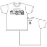 [Yurucamp] Scene Picture Deformed T-Shirts The Expansion of a Secret Society Blanket (White) XL (Anime Toy)